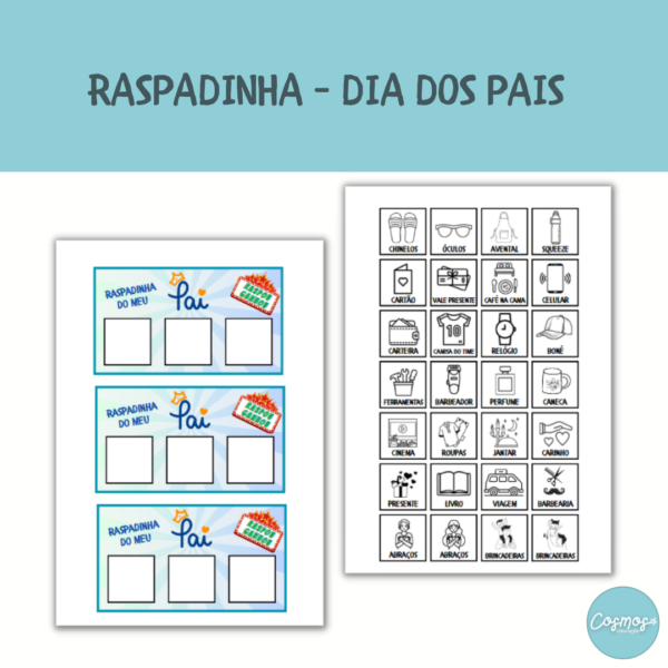 Dia dos pais - Raspadinha