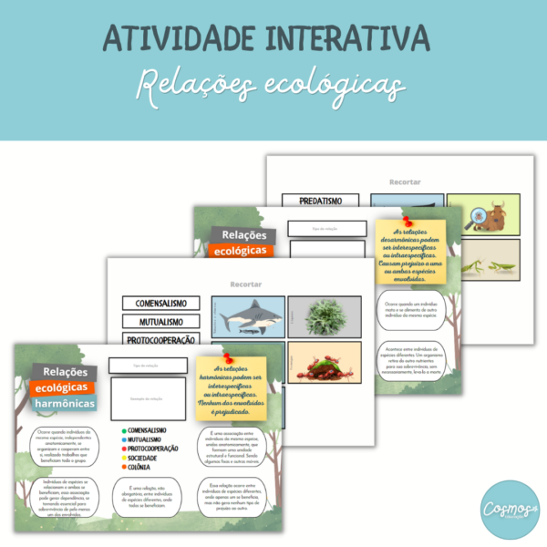 Atividade interativa - Relações ecológicas